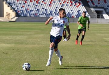 Los dirigidos por Reinaldo Rueda continúan su preparación para el juego vs Honduras y disputaron dos partidos amistosos en el Romelio Martínez.