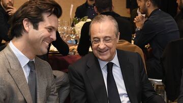 Solari, a Florentino Pérez: "Voy a morir con mis ideas"