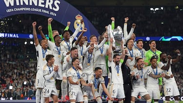 Los jugadores del Madrid ya tienen la Decimoquinta.