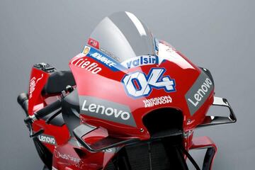 La moto de Andrea Dovizioso.