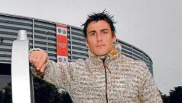 <b>IDEAS CLARAS. </b>El nueve azulino, que lleva cuatro goles, está completamente integrado a la ciudad de Jerez y al club de Chapín.