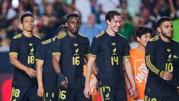 Angel Sepulveda, Julian Quinones, Marcel Ruiz, Alexis Vega of Mexico during the mach Mexican National Team (Mexico) and Turkey team as part to International friendly match at Kenan Memorial Stadium, on June 10, 2025 on Chapel Hill, North Carolina, United States.