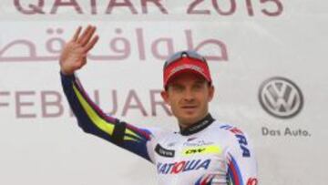 Alexander Kristoff, durante este Tour de Qatar.