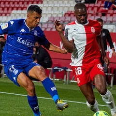 Monchu lleva al Girona al playoff y deja al Alcorcón asustado