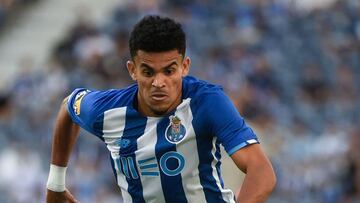 Luis Díaz en un partido del Porto en la Liga de Portugal