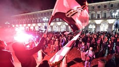 Juve fans take to the streets to celebrate seven in a row