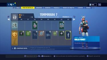 Fortnite Temporada 7: Todos los skins y recompensas del Pase de Batalla