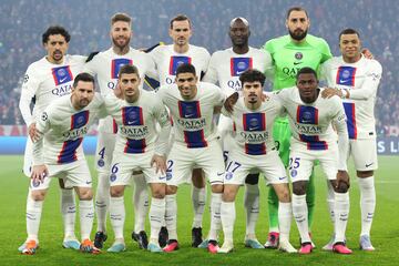 Marquinhos, Sergio Ramos, Fabi¨¢n, Danilo, Donnarumma, Mbapp¨¦;
Messi, Verratti, Achraf, Vitinha y Nuno Mendes.
