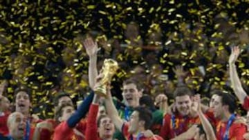 <b>REPITEN. </b>La mayoría de los jugadores españoles que lograron el Mundial repiten convocatoria ante México. Algo de lo más común.