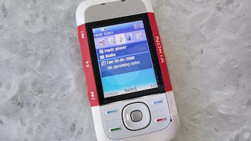 telefono movil antiguo viejo nokia radio fm analogica