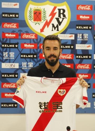 Juan Carlos Martín es nuevo jugador del Rayo Vallecano.