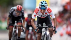 Bernal queda tercero en la etapa reina de Romandía