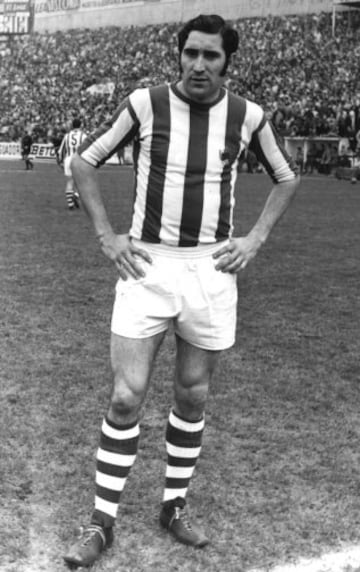 Jugó durante cinco temporadas en la Real Sociedad desde 1968 a 1973