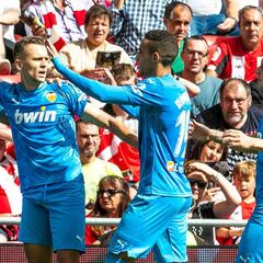 1x1 del Valencia: El 4-4-2 trae la victoria y el brillo a todos