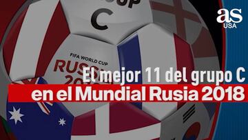 El mejor 11 del grupo C en el Mundial Rusia 2018