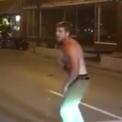 Si vas borracho y te encuentras a un luchador de MMA, no hagas esto