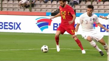 Sabor a Madrid-Atleti reciente: Carrasco 'sentando' a Pepe