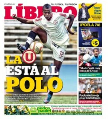 Portadas de la prensa deportiva