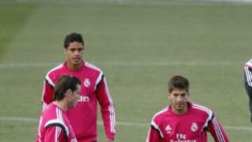 Lucas Silva, en uno de sus primeros entrenamientos.