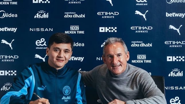 Oficial: ¡Khusanov al City por 50M€!