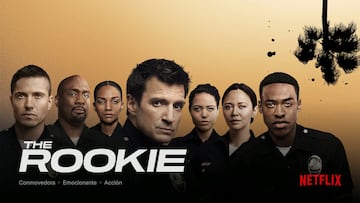 the rookie nathan fillion serie television policias netflix