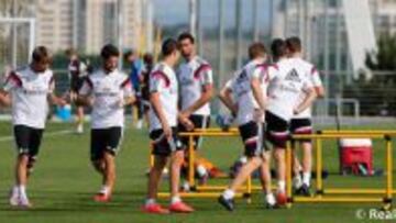 El Real Madrid ya prepara el partido contra el Elche