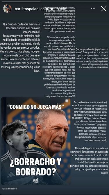 Carlos Palacios explota y responde a las críticas con potente mensaje: “Hay una familia e hijos detrás de las mentiras”