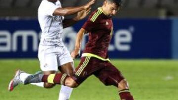 Rondón salvó el empate en un partido muy poco amistoso