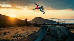 Kenneth Tencio is performing a no lander during a photoshooting in San Jose, Costa Rica on February 27th, 2023 // Agustin Munoz / Red Bull Content Pool // SI202308170696 // Usage for editorial use only // 