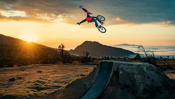 Kenneth Tencio is performing a no lander during a photoshooting in San Jose, Costa Rica on February 27th, 2023 // Agustin Munoz / Red Bull Content Pool // SI202308170696 // Usage for editorial use only // 