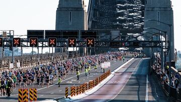 Imagen del maratón de Sidney.