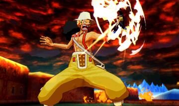 Captura de pantalla - One Piece: Unlimited World Red (3DS)