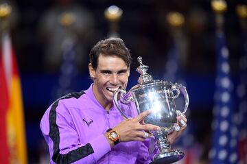 Un choque brutal a Daniil Medvedev por 7-5, 6-3, 5-7, 4-6 y 6-4 en 4h:50. De esta forma ha consiguió su decimonoveno Grand Slam, su cuarto US Open tras los de 2010, 2013 y 2017 y se colocó a sólo uno del récord de 20 de Roger Federer.