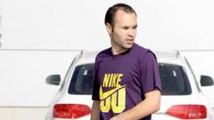 Iniesta se perderá los dos partidos contra el Arsenal