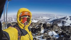 Chileno logra inédita ascensión al cuarto volcán más alto del mundo