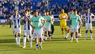 Butarque y una aficin de Champions: Ahora ms que nunca, te quiero Legans