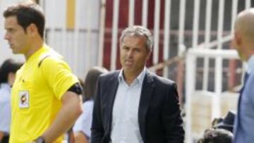 Escriba, ante el Rayo Vallecano.