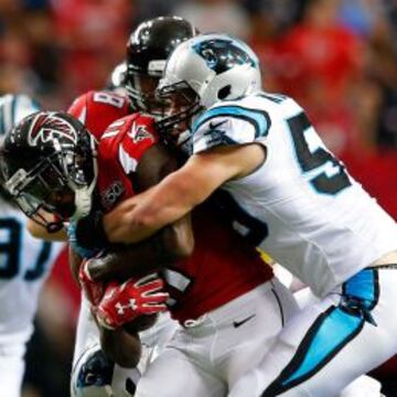 Luke Kuechly es el alma de la defensa de los Panthers.