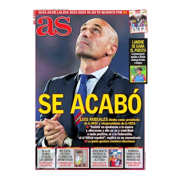 Las portadas de AS de septiembre