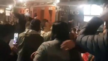 Indignación por la 'fiesta' en Madrid tras el toque de queda