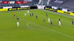 La seguidilla de fintas de Cristiano que acabaron en gol de la Juventus