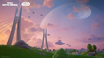 fortnite star wars batalla galactica nueva temporada evento estrella de la muerte