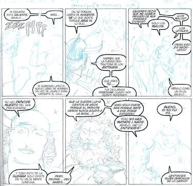 ‘Jóvenes, dioses & amigos’. La Capilla Sixtina de Barry Windsor-Smith que nunca terminó