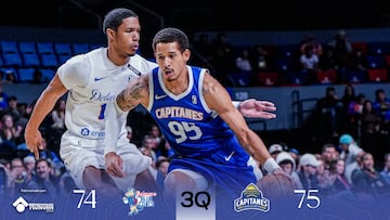Capitanes hace pesar la Arena CDMX contra Delaware