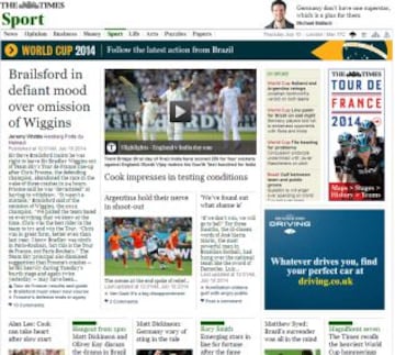 Portadas de la prensa extranjera