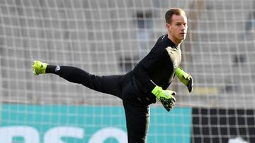 Barcelona goalkeeper Marc-Andre ter Stegen