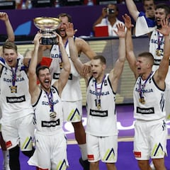 Revolución verde: Dragic, Doncic y Eslovenia, campeones