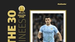 Complete list of the 30 nominees for the 2016 Ballon d'Or