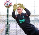 Ter Stegen ya está listo: recibe el alta, entra en la lista y quiere jugar