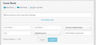 George Floyd Obituary: how to sign the guestbook